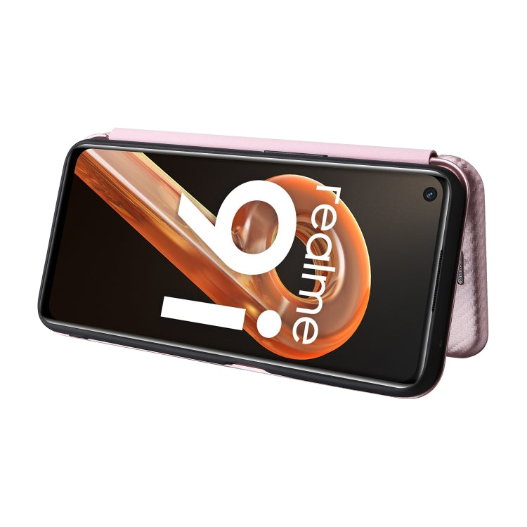 Custodia per telefono in PU con vibrazione orizzontale magnetica in fibra di carbonio, For OPPO Realme 9i / A36, For Blackview A55, For Ulefone Note 13P, For Samsung Galaxy A23 5G