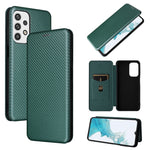 Custodia per telefono in PU con vibrazione orizzontale magnetica in fibra di carbonio, For OPPO Realme 9i / A36, For Blackview A55, For Ulefone Note 13P, For Samsung Galaxy A23 5G