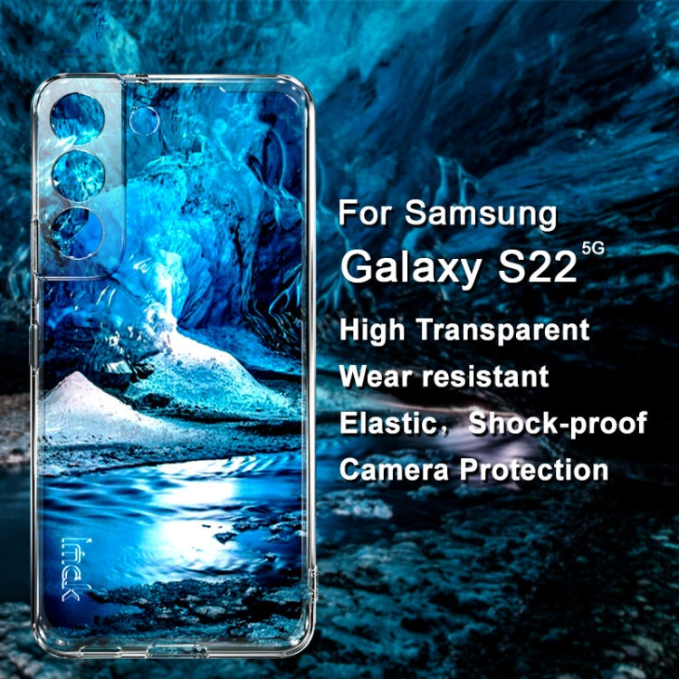 Custodia per telefono in TPU trasparente serie IMAK UX-5, For Samsung Galaxy S22 5G, For Samsung Galaxy S22+ 5G, For Samsung Galaxy S22 Ultra 5G, For OnePlus 10 Pro 5G
