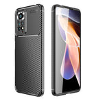 Custodia per telefono in TPU antiurto con struttura in fibra di carbonio, For Xiaomi Redmi Note 11 Pro Overseas Version(Precise Hole), For Xiaomi Poco X4 Pro 5G