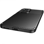 Custodia per telefono in TPU antiurto con struttura in fibra di carbonio, For Xiaomi Redmi Note 11 Pro Overseas Version(Precise Hole), For Xiaomi Poco X4 Pro 5G