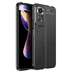 Custodia per telefono antiurto in TPU con texture Litchi, For Redmi Note 11 Pro Overseas Version, For Xiaomi Poco X4 Pro 5G