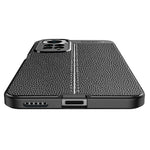 Custodia per telefono antiurto in TPU con texture Litchi, For Redmi Note 11 Pro Overseas Version, For Xiaomi Poco X4 Pro 5G