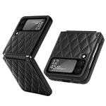 Custodia per telefono con cerniera a rombo, For Samsung Galaxy Z Flip3 5G