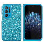 Custodia per telefono pieghevole in TPU antiurto con polvere glitterata, For Huawei P50 Pocket, For OPPO Find N