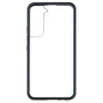 Custodia per telefono in vetro temperato in metallo magnetico HD, For Samsung Galaxy S21 FE 5G