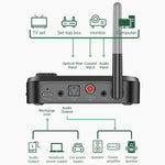 Adattatore audio Bluetooth 5.0 con schermo LCD