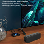 Adattatore audio Bluetooth 5.0 con schermo LCD