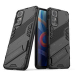 Punk Armor 2 in 1 PC + custodia per telefono antiurto in TPU con supporto invisibile, For Xiaomi Redmi Note 11 / Note 11S Global