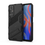 Punk Armor 2 in 1 PC + custodia per telefono antiurto in TPU con supporto invisibile, For Xiaomi Redmi Note 11 / Note 11S Global