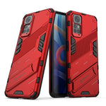 Punk Armor 2 in 1 PC + custodia per telefono antiurto in TPU con supporto invisibile, For Xiaomi Redmi Note 11 / Note 11S Global