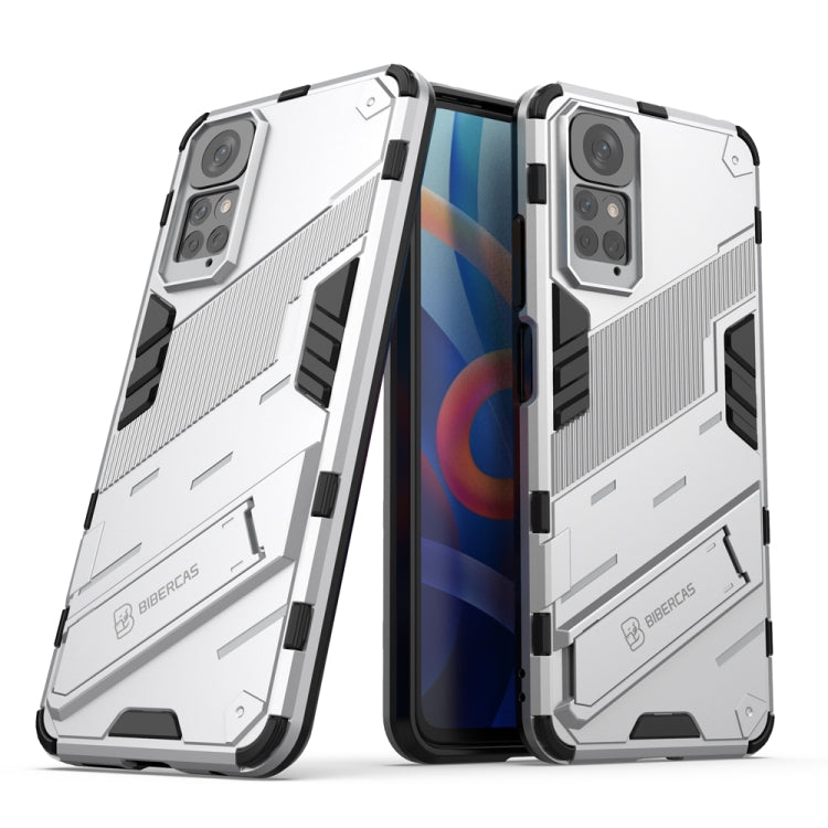 Punk Armor 2 in 1 PC + custodia per telefono antiurto in TPU con supporto invisibile, For Xiaomi Redmi Note 11 / Note 11S Global