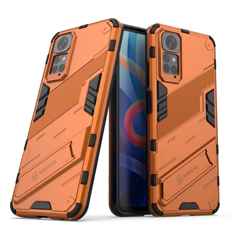 Punk Armor 2 in 1 PC + custodia per telefono antiurto in TPU con supporto invisibile, For Xiaomi Redmi Note 11 / Note 11S Global