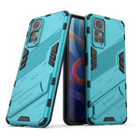Punk Armor 2 in 1 PC + custodia per telefono antiurto in TPU con supporto invisibile, For Xiaomi Redmi Note 11 / Note 11S Global