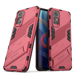 Punk Armor 2 in 1 PC + custodia per telefono antiurto in TPU con supporto invisibile, For Xiaomi Redmi Note 11 / Note 11S Global