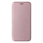 Custodia per telefono in PU con vibrazione orizzontale magnetica in fibra di carbonio, For Xiaomi Redmi Note 11 / Note 11S Global, For Motorola Edge X30