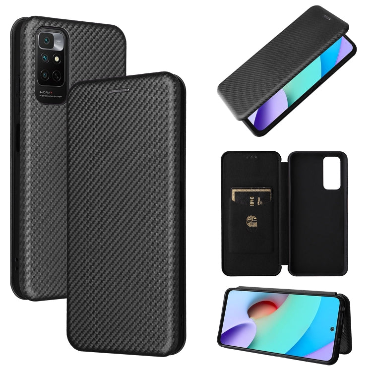 Custodia per telefono in PU con vibrazione orizzontale magnetica in fibra di carbonio, For Xiaomi Redmi Note 11 / Note 11S Global, For Motorola Edge X30