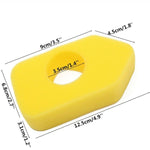 Elemento in schiuma per filtro dell'aria da 5 pezzi per Briggs & Stratton 698369, Air Filter Foam Element