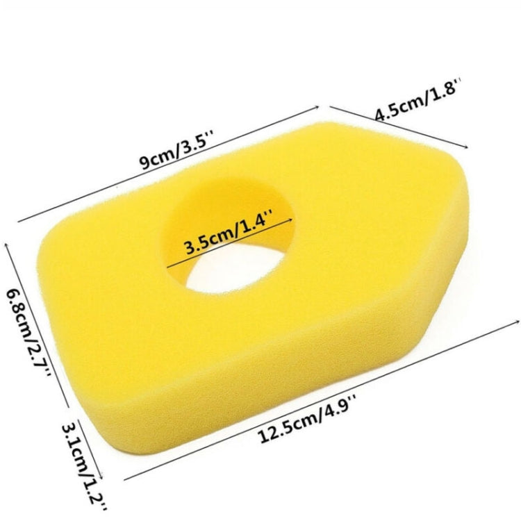 Elemento in schiuma per filtro dell'aria da 5 pezzi per Briggs & Stratton 698369, Air Filter Foam Element