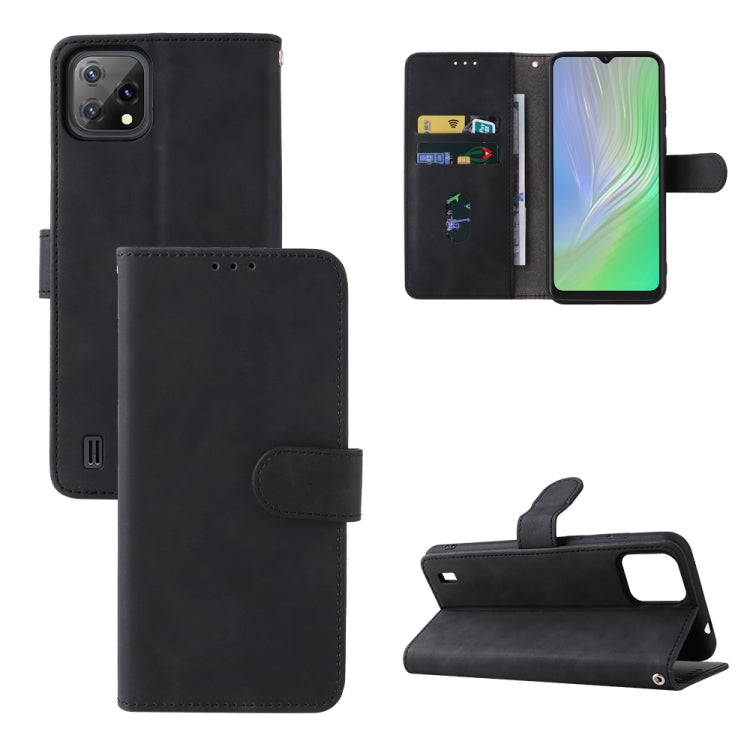 Custodia per telefono in pelle con fibbia magnetica Skin Feel, For Blackview A55