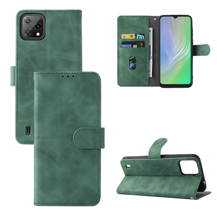 Custodia per telefono in pelle con fibbia magnetica Skin Feel, For Blackview A55
