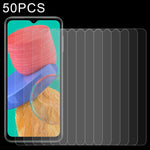 50 pellicole in vetro temperato da 0,26 mm 9H 2,5D, For Samsung Galaxy M33 / M23 / F23 / M13 / F13 / Jump2 / M13 4G(50 PCS)