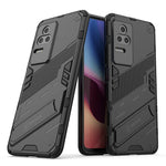Punk Armor 2 in 1 PC + Custodia per telefono antiurto in TPU con supporto, For Xiaomi Redmi K50 Pro, For Xiaomi Redmi K50 Gaming