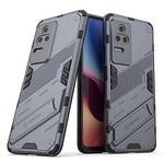 Punk Armor 2 in 1 PC + Custodia per telefono antiurto in TPU con supporto, For Xiaomi Redmi K50 Pro, For Xiaomi Redmi K50 Gaming