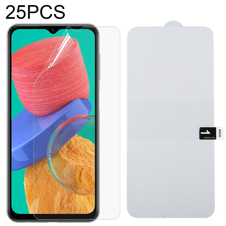 25 PCS Full Screen Protector Pellicola idrogel antideflagrante, For Samsung Galaxy M33 / M23 / F23 /A13 / A23 5G(25 PCS)