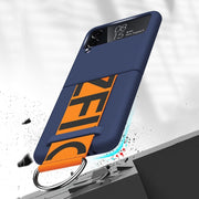 Custodia PC con cinturino da polso per Samsung Galaxy Z Flip4