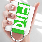 Custodia PC con cinturino da polso per Samsung Galaxy Z Flip4