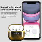 Custodia protettiva in pelle PU con fibbia per AirPods Pro