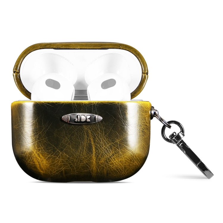 Custodia protettiva in pelle PU con fibbia per AirPods Pro