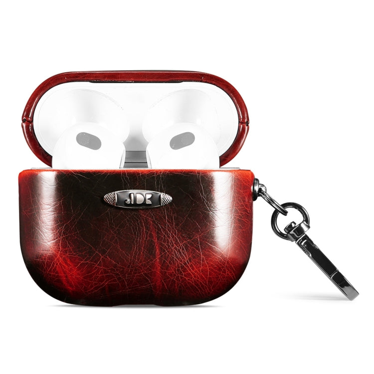Custodia protettiva in pelle PU con fibbia per AirPods Pro