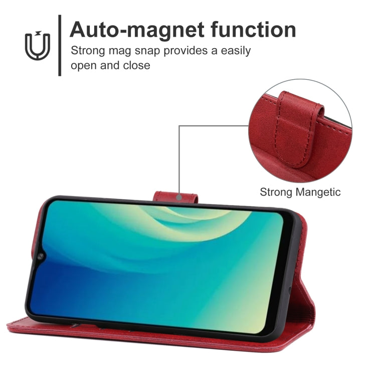 Custodia per telefono in pelle, For Cloud Mobile Stratus C5 Elite / Stratus C5, For Orbic Maui RC545L / Maui 4G LTE / Maui Prepaid, For Sky Device Elite P55, For TCL 30 V 5G T781S, For Tecno SPARK GO, For Unimax UMX U696CL, For Wiko View3 Lite         ...