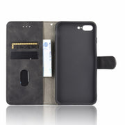 Custodia in pelle di vitello magnetica Skin Feel, For iPhone SE 2022 / SE 2020 / 8 / 7