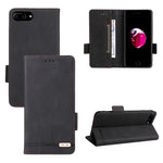 Custodia portafoglio in pelle con chiusura magnetica per iPhone S