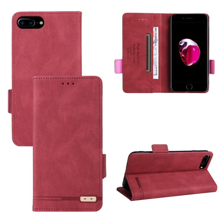 Custodia per telefono in pelle con chiusura magnetica, For iPhone SE 2022 / SE 2020 / 8 / 7