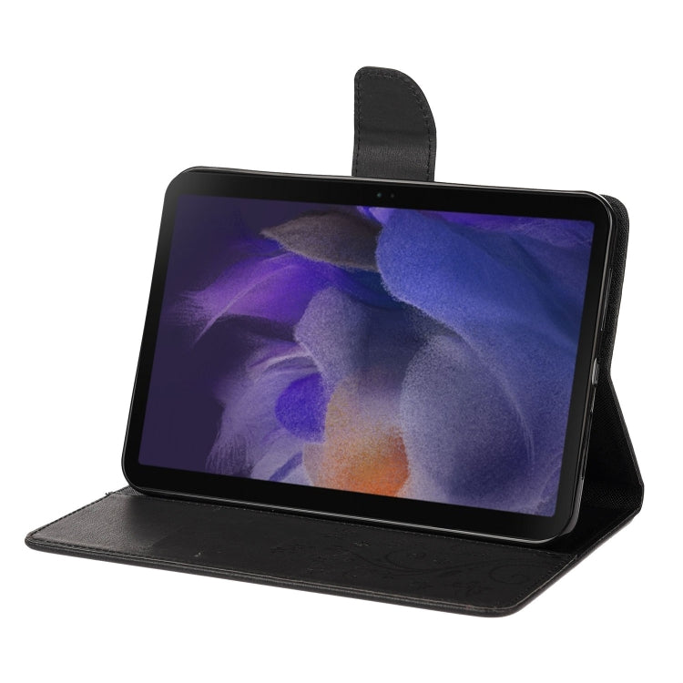 Custodia per tablet in pelle con motivo a fiore di farfalla, For Samsung Galaxy Tab A8 10.5 2021