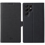 Custodia per telefono in pelle con fibbia magnetica serie ViLi K, For Samsung Galaxy S22 Ultra 5G