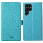 Custodia per telefono in pelle con fibbia magnetica serie ViLi K, For Samsung Galaxy S22 Ultra 5G