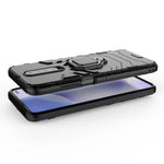 Custodia TPU antiurto con anello magnetico per Galaxy A51