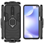 Custodia TPU antiurto con anello magnetico per Galaxy A51