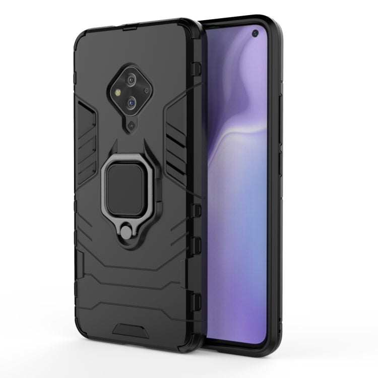 Custodia protettiva antiurto per PC + TPU con supporto per anello magnetico, For Vivo S5, For Vivo V17 / Y9s / S1 Pro, For Xiaomi Redmi Note 8T