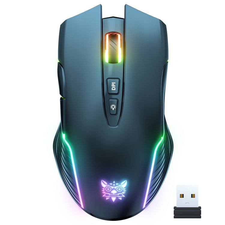 Mouse wireless con illuminazione RGB ONIKUMA CW905 2.4G, CW905 Wireless Mouse(Black), CW905 Wireless Mouse(Pink), CW905 Wireless Mouse (Grey White)