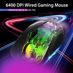 Mouse cablato con illuminazione RGB ONIKUMA CW902, CW902 Wired Mouse(Pink), CW902 Wired Mouse(White), CW902 Wired Mouse(Black), CW902 Wired Mouse(Red Orange Green), CW902 Wired Mouse(Peach)