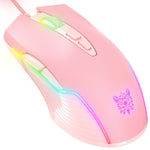 Mouse cablato con illuminazione RGB ONIKUMA CW905, CW905 Wired Mouse(Red Orange Green), CW905 Wired Mouse(Purple), CW905 Wired Mouse(White), CW905 Wired Mouse(Pink), CW905 Wired Mouse(Black), CW905 Wired Mouse(Peach)