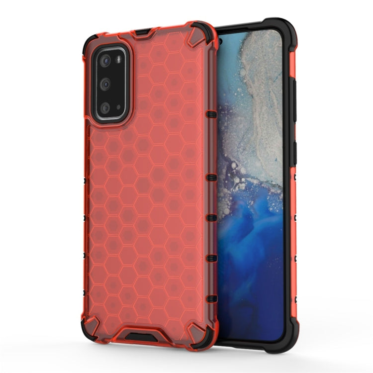 Custodia protettiva antiurto per PC a nido d'ape + TPU, For Xiaomi Redmi K30, For Galaxy S20, For Galaxy S20 Ultra, For Galaxy A51