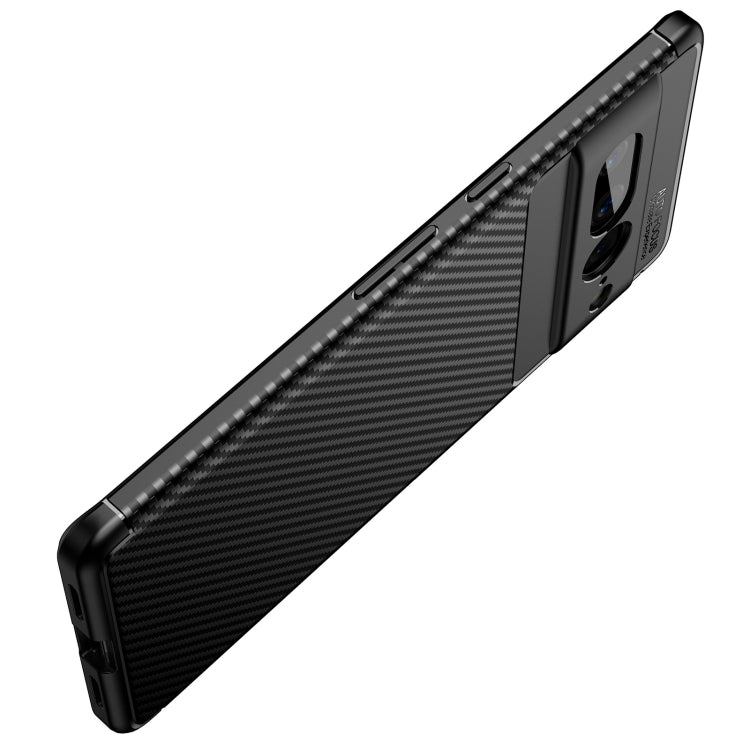 Custodia per telefono in TPU antiurto con struttura in fibra di carbonio, For Google Pixel 7 Pro, For Google Pixel 7