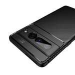 Custodia per telefono in TPU antiurto con struttura in fibra di carbonio, For Google Pixel 7 Pro, For Google Pixel 7